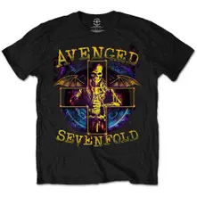 Avenged Sevenfold A7X, Tričko Stellar, Unisex, Čierna