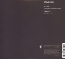 STEVE REICH: PULSE / QUARTET (CD)