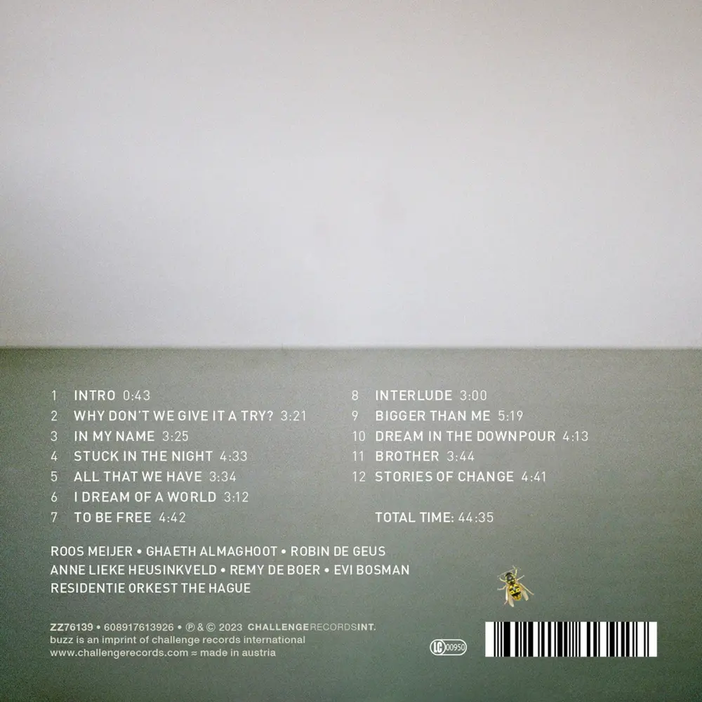 Roos Meijer & The Hague Residentie Orchestra - Stories of Change