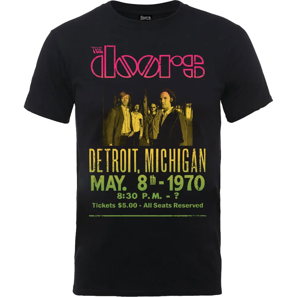 The Doors – Gradient Show Poster (Čierna) (Tričko)