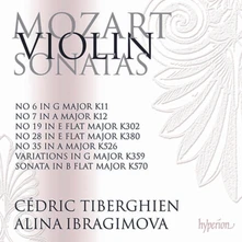 Alina Ibragimova, CD MOZART: VIOLIN SONATAS NOS. 19, 28, 35 (K. 302, 38