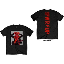 AC/DC, Tričko Angus Finger Horns, Unisex, Čierna