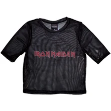 Iron Maiden, Tielko Logo, Žena, Čierna