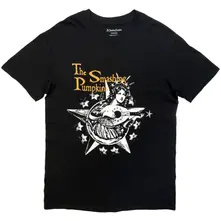 Unisex T-Shirt: Star Girl (Black) (Back Print) thumbnail