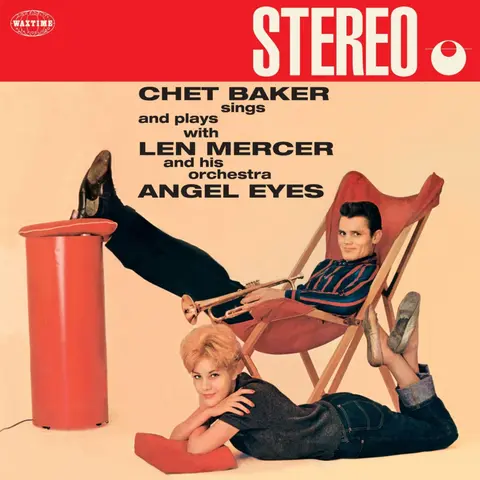Chet Baker, Len Mercer And His Orchestra: Sings And Plays With Len Mercer And His Orchestra - Angel Eyes (Red Vinyl)