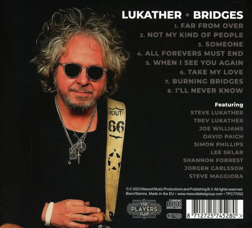 Steve Lukather – BRIDGES (CD)