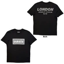 Tričko Unisex T-Shirt: London City Pop Up (Black) (Back Print & Ex-Tour)