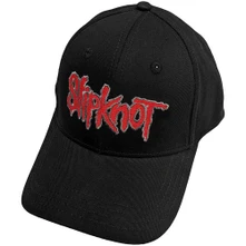 Slipknot, Šiltovka Text Logo, Unisex, Čierna