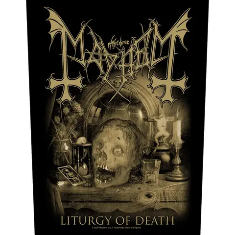Back Patch: Liturgy Of Death
