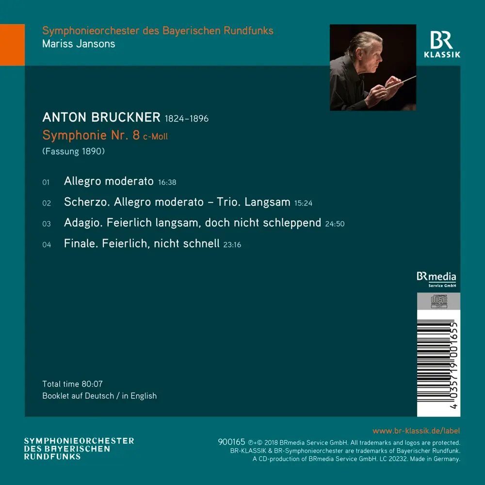 BRUCKNER: SYMPHONIE NR. 8