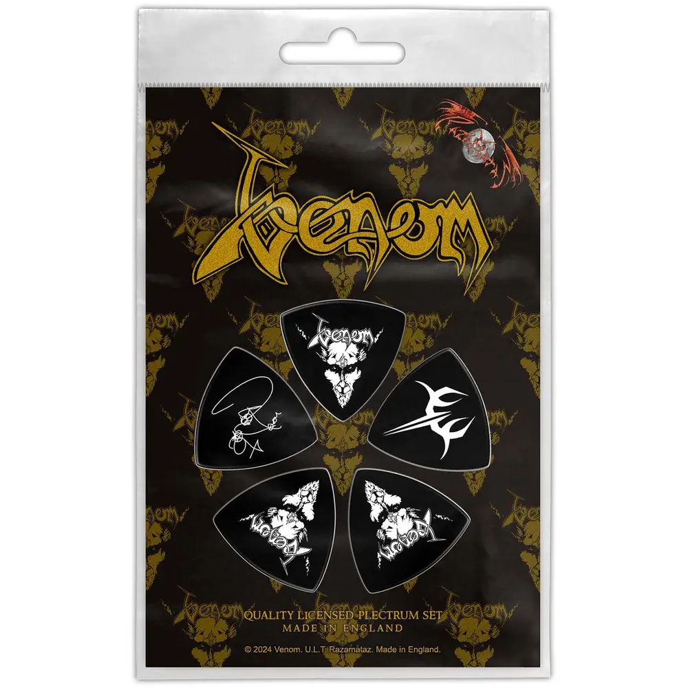 Tri-Tip Plectrum Pack: Black Metal