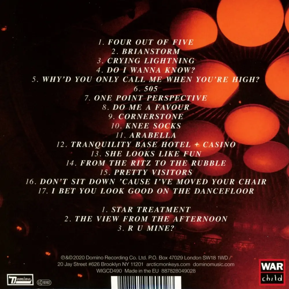 Arctic Monkeys – Live at the Royal Albert Hall (CD)