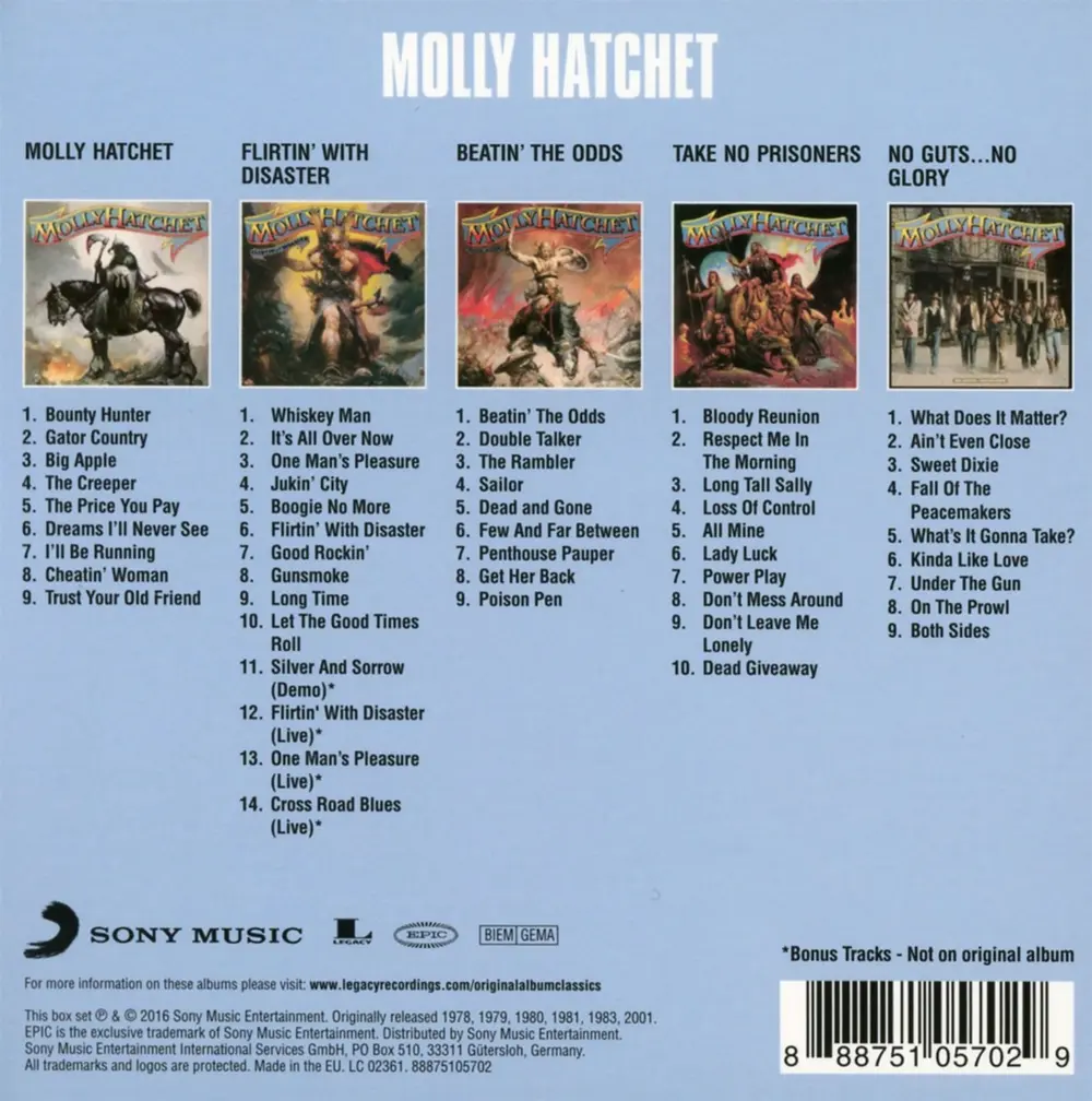 Molly Hatchet – Original Album Classic (CD)
