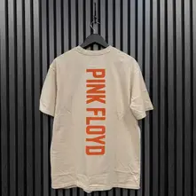 Unisex Unplugged T-Shirt: Pompeii Circle Wash (Sand) (Back Print) thumbnail