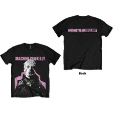 Machine Gun Kelly, Tričko Laser Eye, Unisex, Čierna