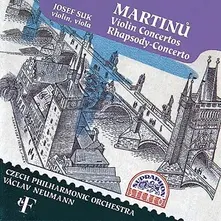 Josef Suk – Martinů: Koncerty pro housle č. 1 a 2 (CD)
