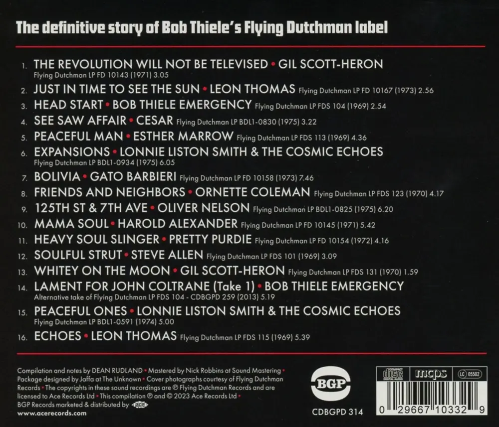 THIS IS FLYING DUTCHMAN 1969-1975