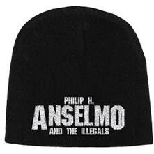 Philip H. Anselmo & The Illegals, Čapica Logo, Unisex, Čierna