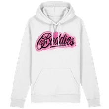 Laris Diam, Mikina Baddies, Unisex, Biela