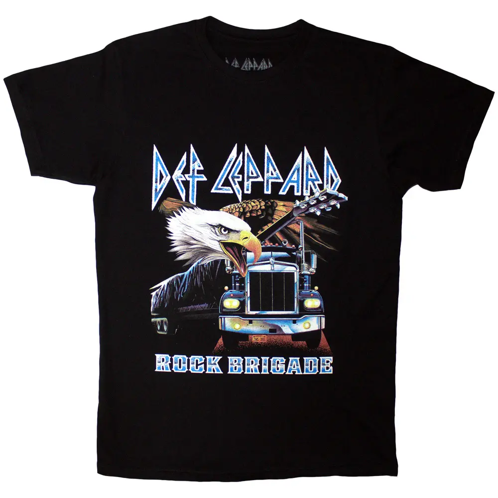 Unisex T-Shirt: Rock Brigade Truck (Black)