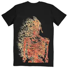 Unisex T-Shirt: White Album Vic Flame (Black) (Back Print) thumbnail