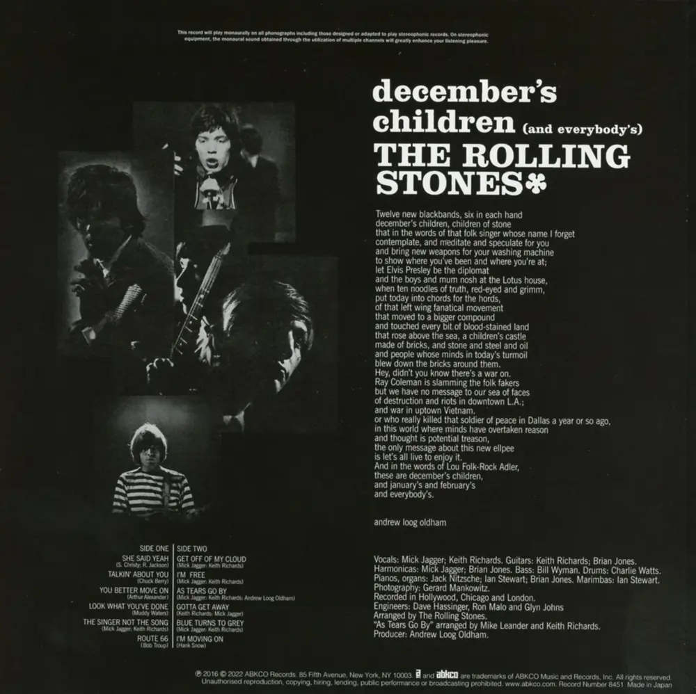 December's Children (And Everybody's)