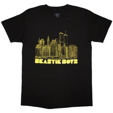 Beastie Boys, Tričko NYC Skyline, Unisex, Čierna