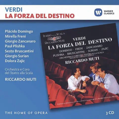 Mirella Freni and Plácido Domingo – CD MUTI/DOMINGO/FRENI - VERDI: LA FORZA DEL DESTINO