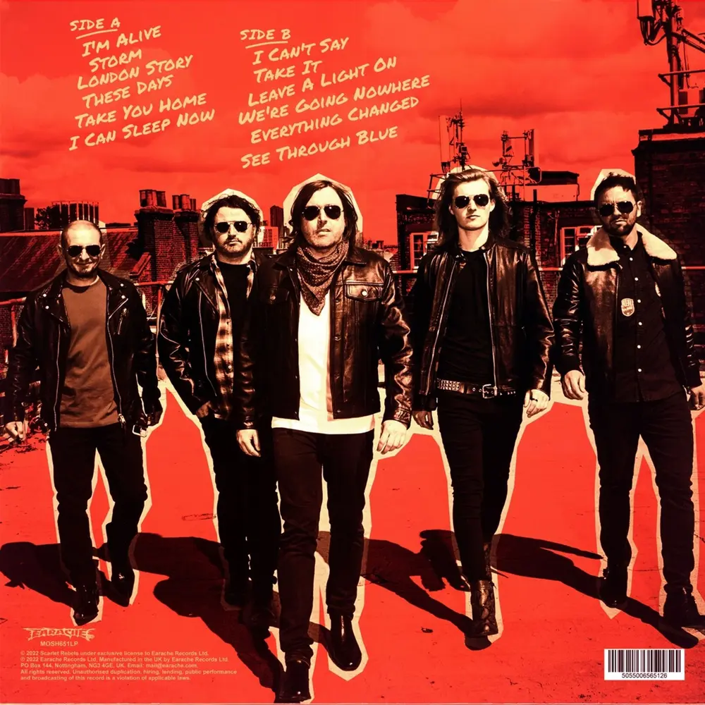Scarlet Rebels – SEE THROUGH BLUE (Vinyl)