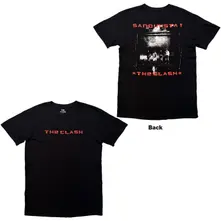Unisex T-Shirt: Sandinista (Black) (Back Print) thumbnail