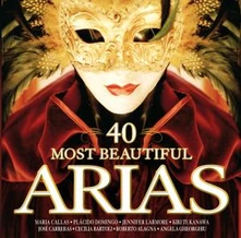 Rôzni umelci, CD 40 MOST BEAUTIFUL ARIAS