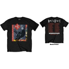 David Bowie, Tričko Glass Spider Tour, Unisex, Čierna