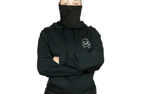 Logo Hoodie s rúškom