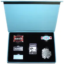 Oasis – Logos (Pin Badge Set) (Odznak)