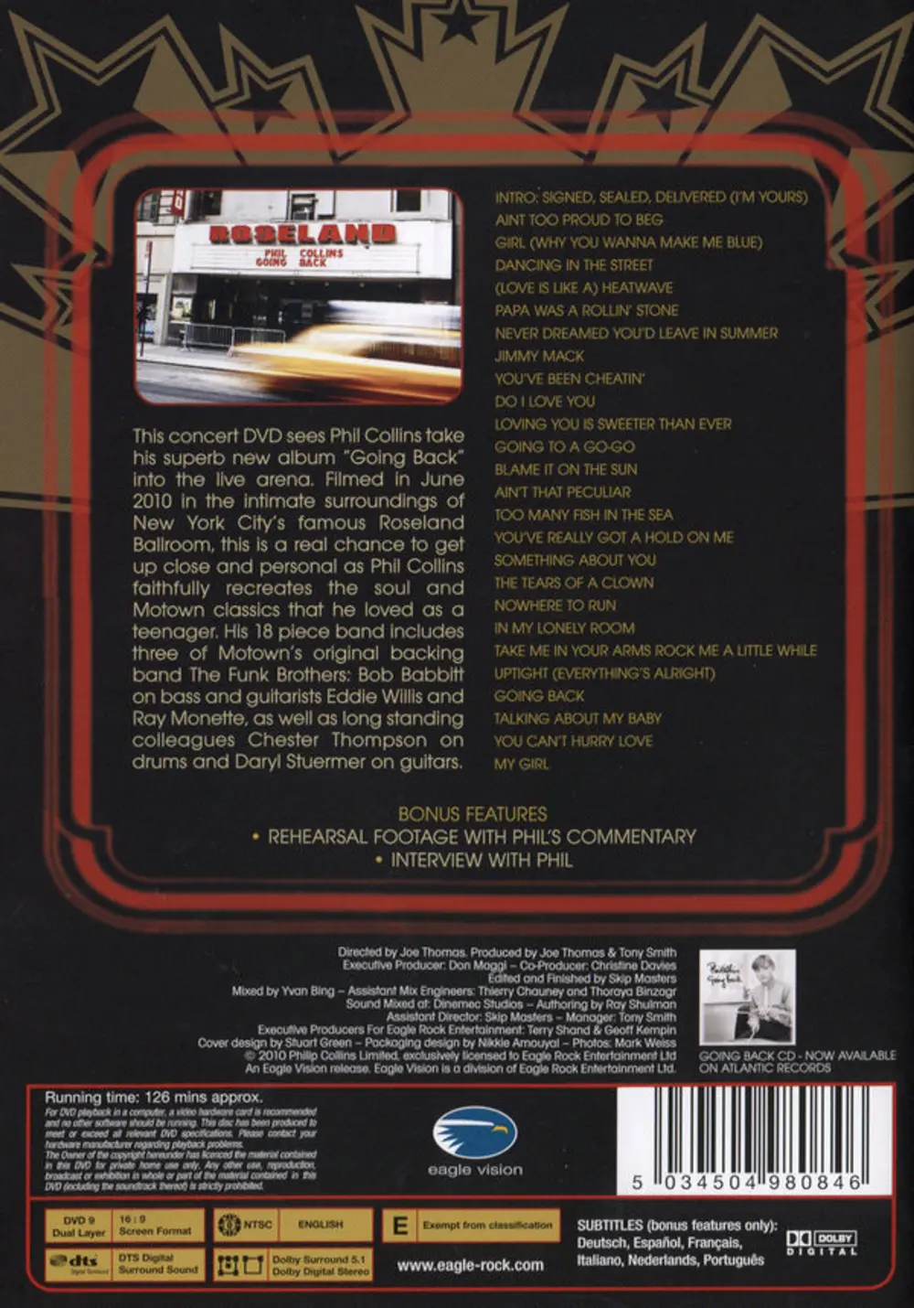 GOING BACK - LIVE AT ROSELAND BALLROOM, NYC