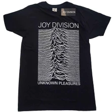 Tričko Unknown Pleasures White On Black