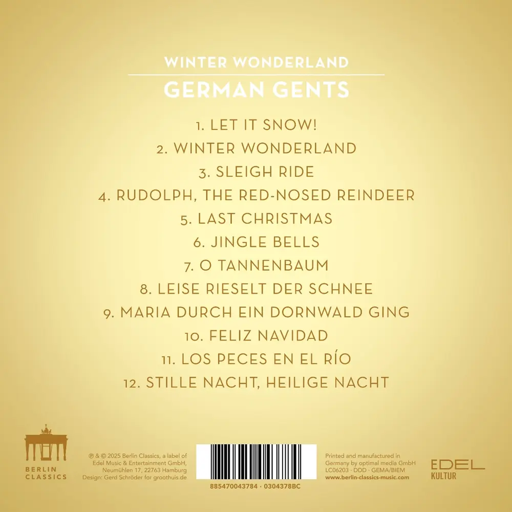 German Gents – Winter Wonderland (CD)