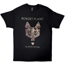 Robert Plant, Tričko Heaven Knows, Unisex, Čierna
