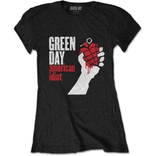 Green Day, Tričko American Idiot, Žena, Čierna