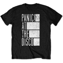 Panic! At The Disco, Tričko Bars, Unisex, Čierna