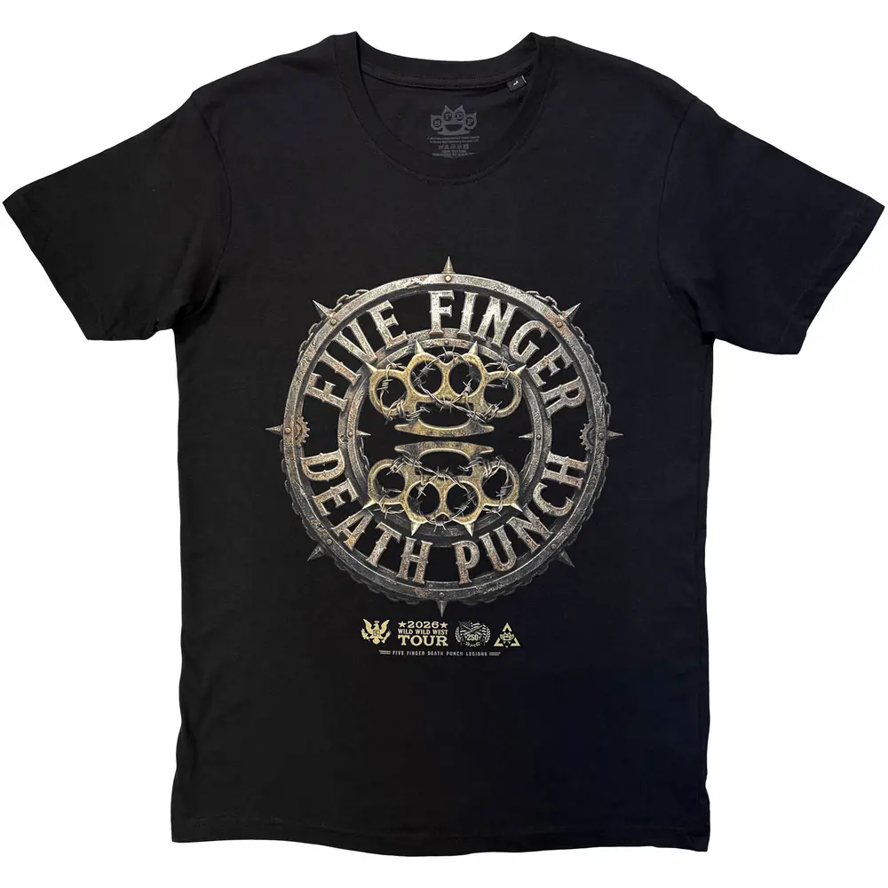 Unisex T-Shirt: Knuckles Emblem (Black)