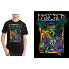 Mastodon, Tričko Space Owl, Dieťa, Čierna