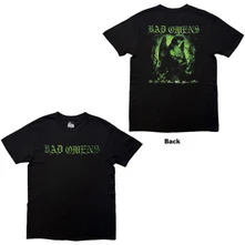 Tričko Unisex T-Shirt: Green Angel (Black) (Back Print)