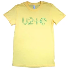 U2, Tričko Brazil Logo Babydoll, Žena, Žltá