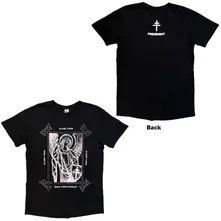Unisex T-Shirt: Angel (Black) (Back Print)