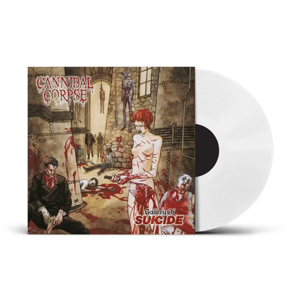 Cannibal Corpse – GALLERY OF SUICIDE (White Vinyl, 2026) (Vinyl)
