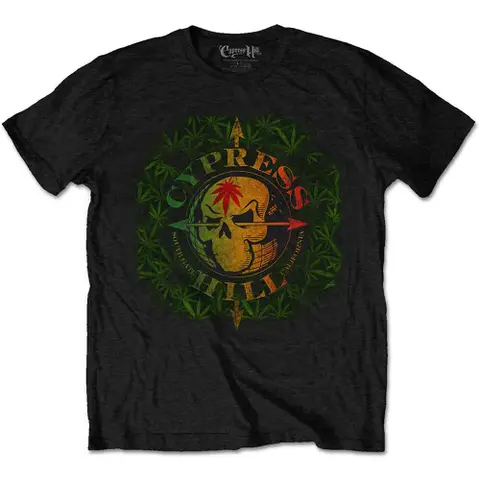 Cypress Hill, Tričko , Unisex, Čierna