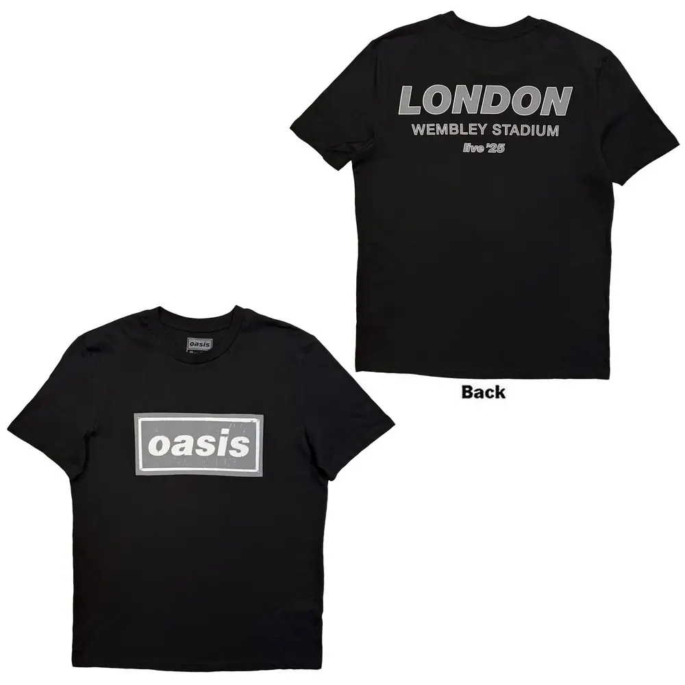 Unisex T-Shirt: London City Pop Up (Black) (Back Print & Ex-Tour)