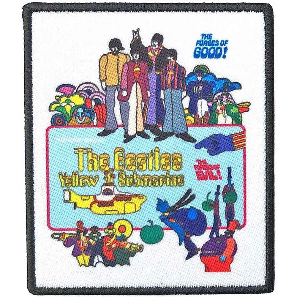 The Beatles – Yellow Submarine Movie Poster (Nášivka)