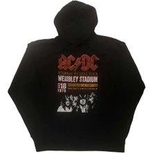 AC/DC, Mikina Wembley '79, Unisex, Čierna